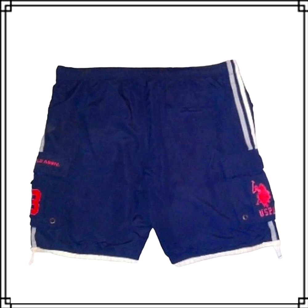 US Polo Assn Navy Blue Swin Trunks Bathing Suit - Picture 4 of 7